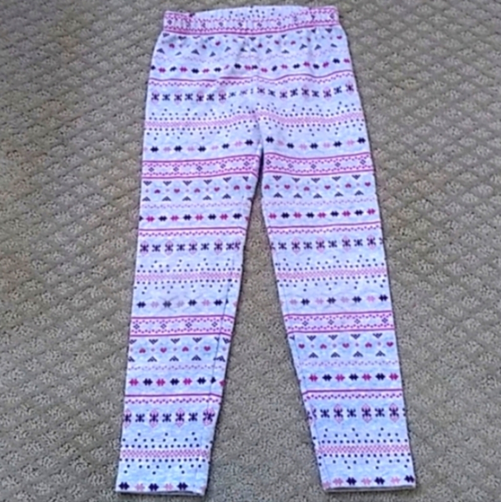 Sale 3/$8🛑 Jumping Beans Patterned Kids Cozy Leggings